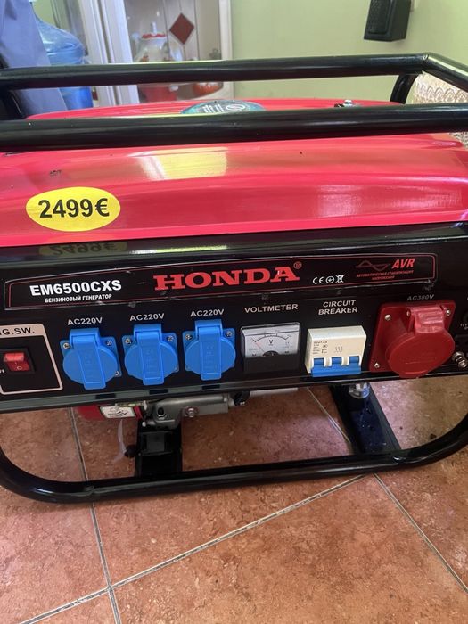 Бензиновий генератор Honda EM 6500 CXS