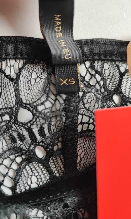 Komplet bielizny CRISTINA marki God Save Queens - rozmiar XS