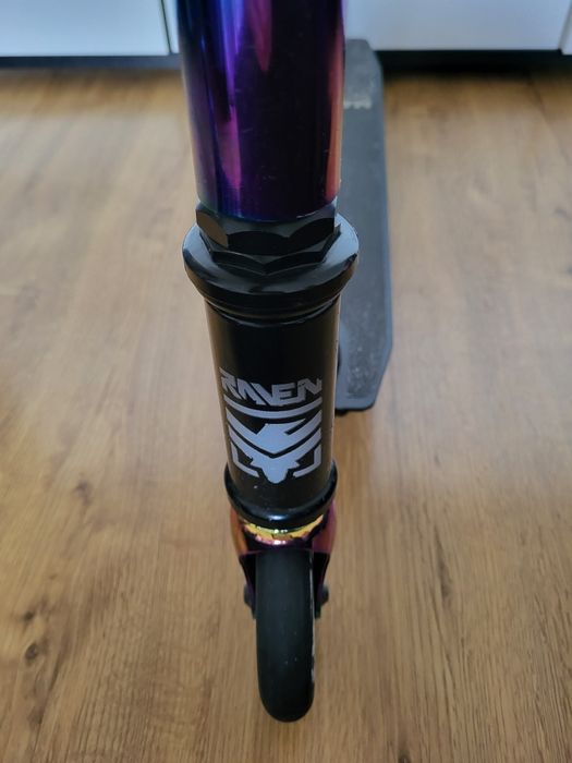 Hulajnoga wyczynowa Raven Evolution Master Series – czarna / Neo Chrom
