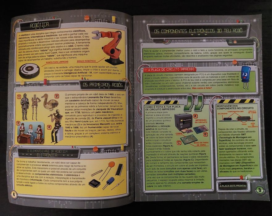 Jogo Robô Mio da Clementoni