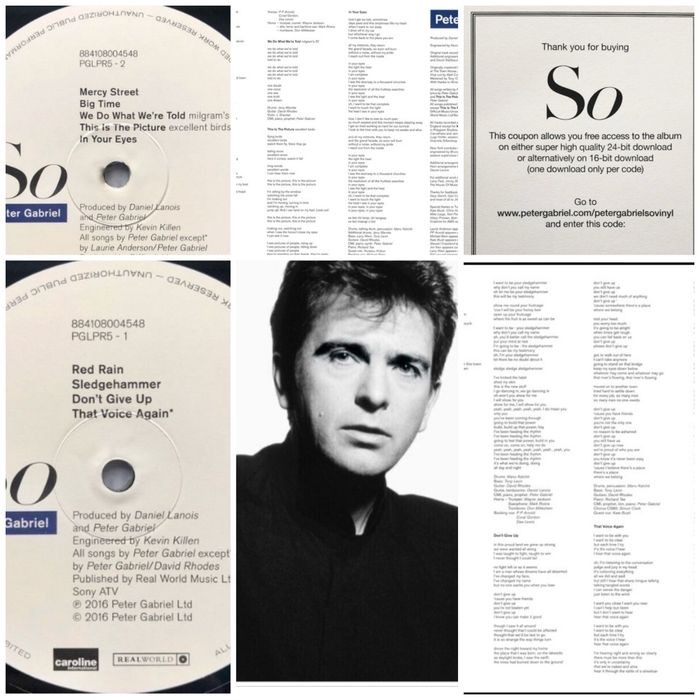 Вінілова платівка  Peter Gabriel - So (LP)