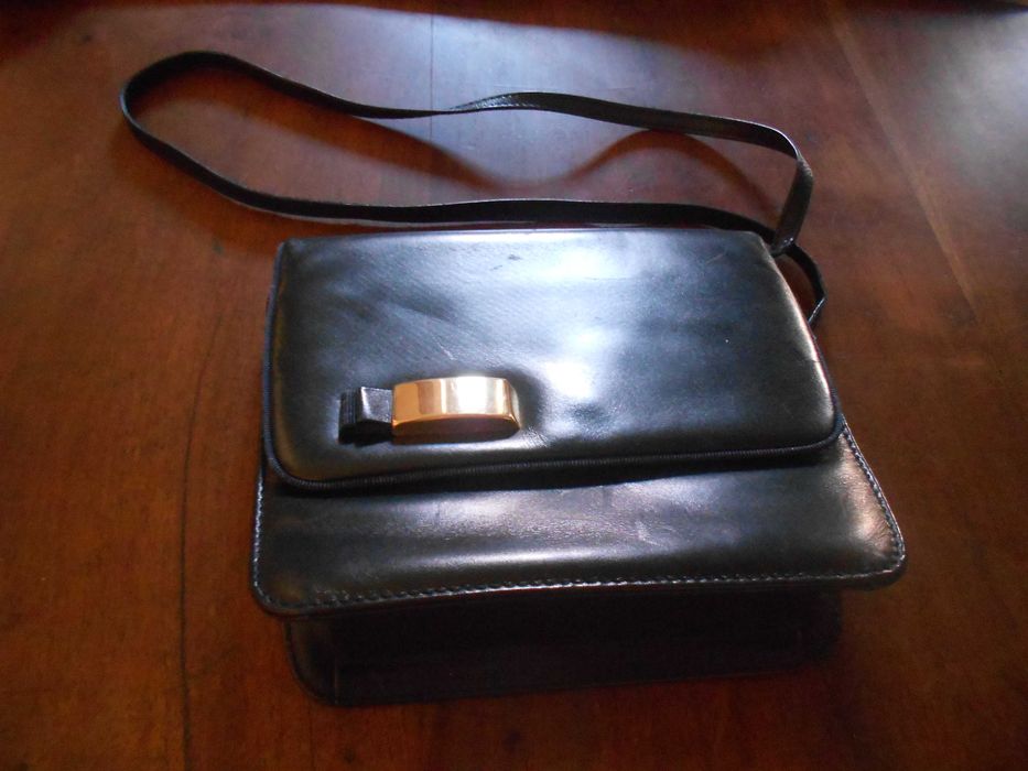 Mala carteira tiracolo pele senhora/homem