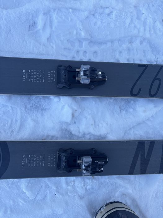 Narty skiturowe skitouring hagan core 170 czarne foki