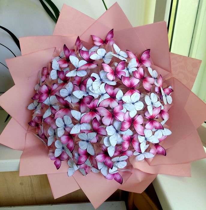 Букет с бабочек/букет з метеликів