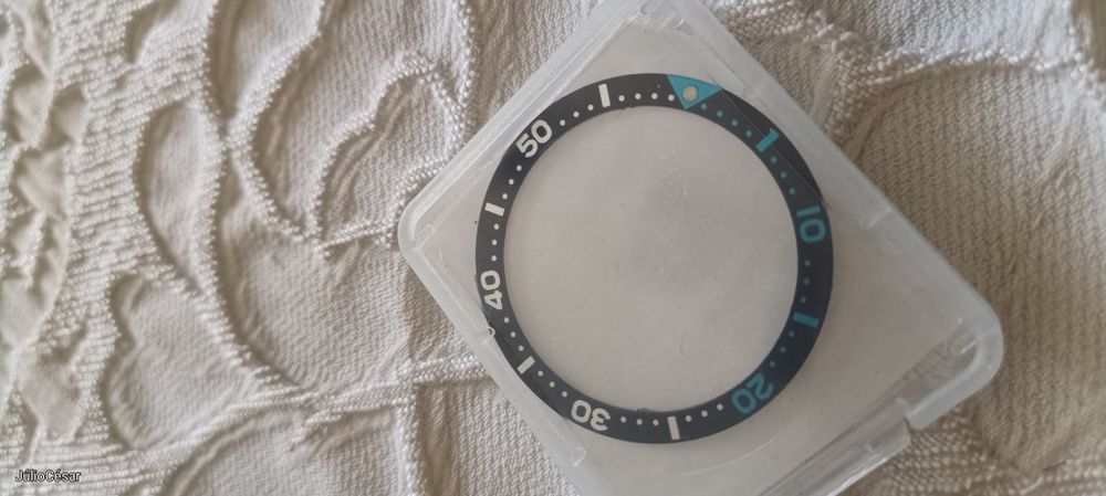 Bisel rotativo relógio