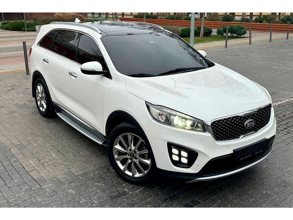 Kia Sorento 2015+ Боковые пороги