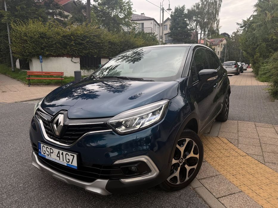 Renault Captur Piękny granatowy kolor, automat, pełne ledy