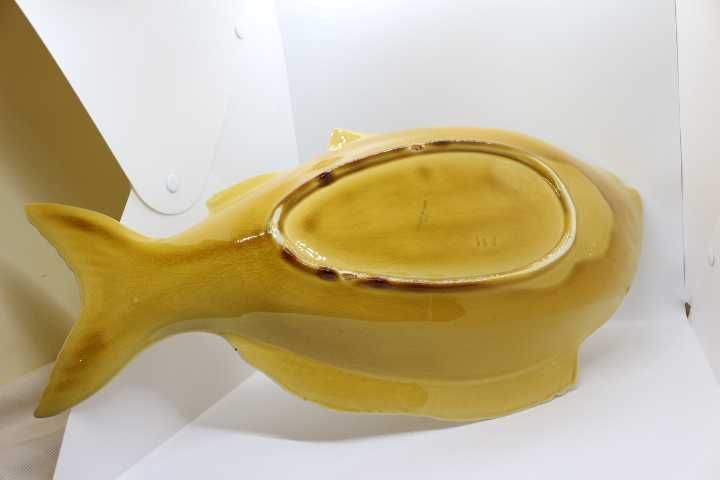 Grande Travessa Peixe Faiança das Caldas da Rainha 54 x 28 x 7 A cm