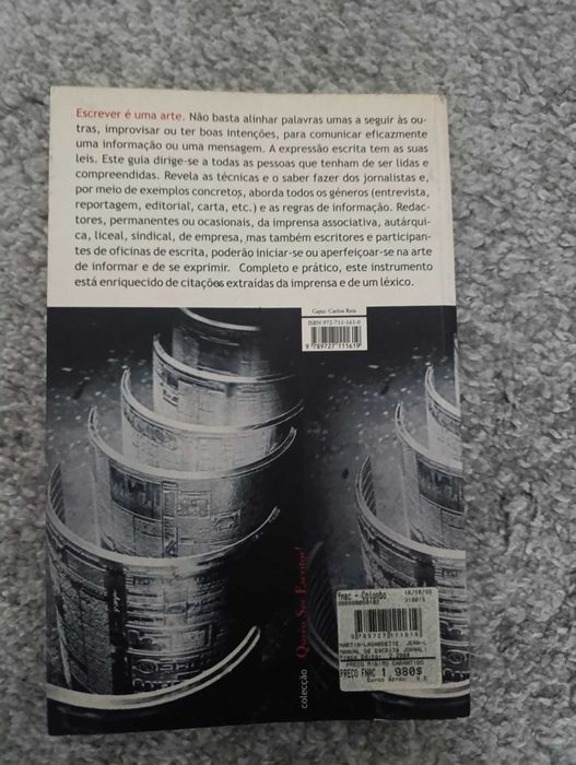 Journalistic Writing Manual: I Write – I Inform – I Convince [w/ shipping]64739997697154121