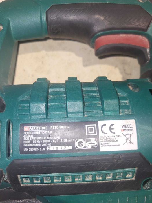 serra tico - tico parkside   eletrica