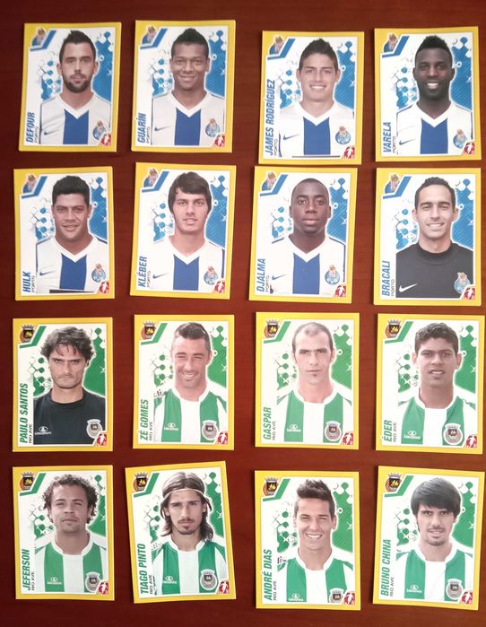 85 cromos da liga 2011/12