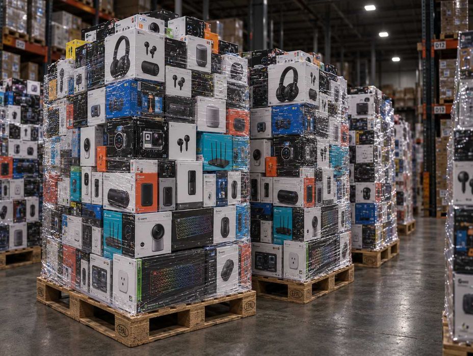 PALETY MIX AMAZON elektronika elektronarzędzia nadwyżki magazynowe