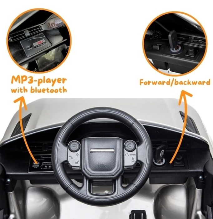 Carro Range Rover eléctrico 12v para 2 crianças