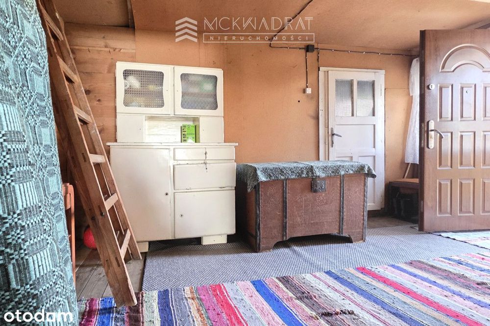Okazja Podlasie siedlisko 2200 m2 drewniany dom,
