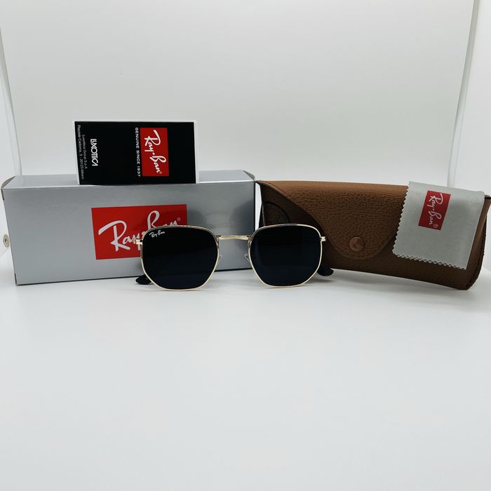 Солнцезащитные очки Ray Ban Hexagonal 3548 Gold|Black