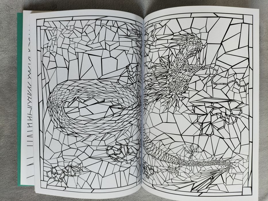 Piękna mozaika Mooi Mozaiek Art Therapy kolorowanka dla dorosłych