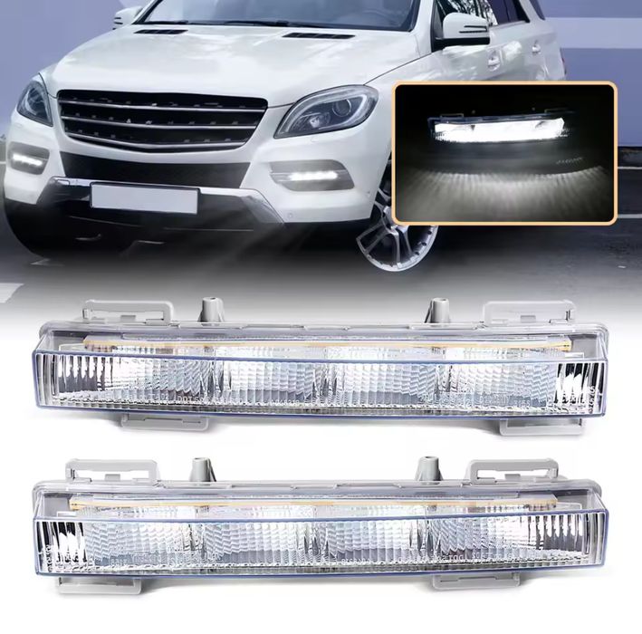 Денні ходові вогні LED противотуманки Mercedes W166 X204 X164 X166