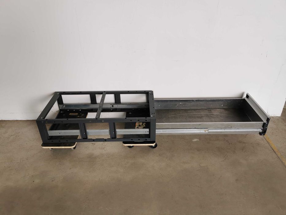 Szuflada dolna podłogowa do busa auta regał samochodowy DO PICKUPA