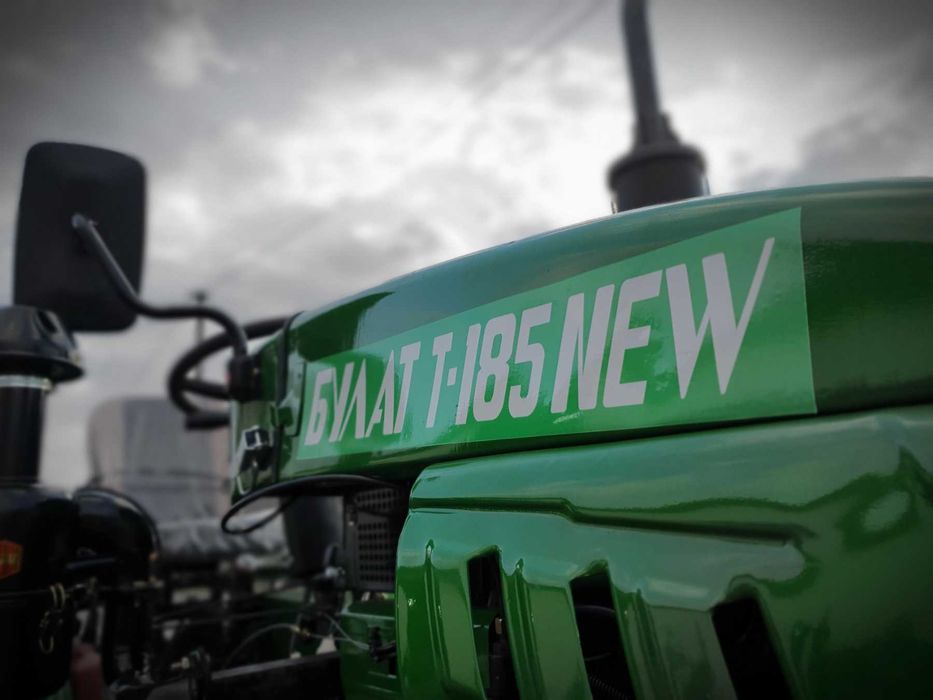 Мототрактор минитрактор трактор Булат Т-185 3Т+ триточка+фреза+2х плуг