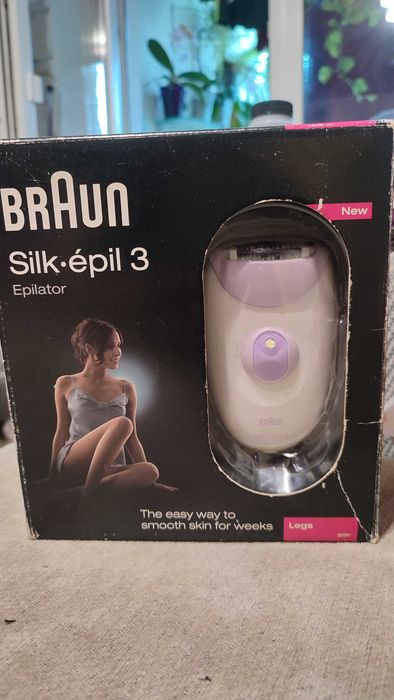 Епілятор Braun Silk-epil 3 3170, 2 швидкості, підсвітка