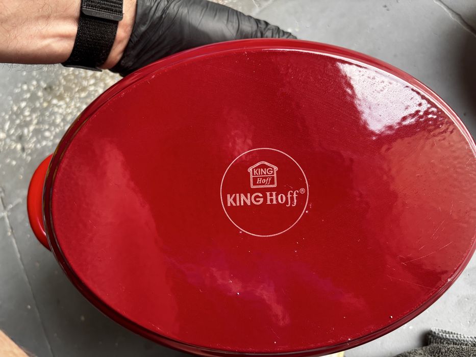 Brytfanka żeliwna 4,5 l King Hoff nowa