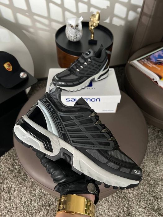 ХІТ СЕЗОНУ! Salomon ACS Pro GTX Grey Black White 41 42 43 44 45 46 акс