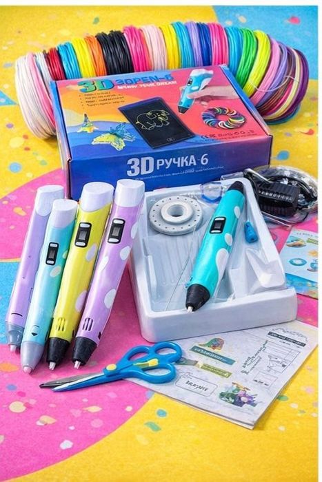 3д ручка XXL набір з планшетом