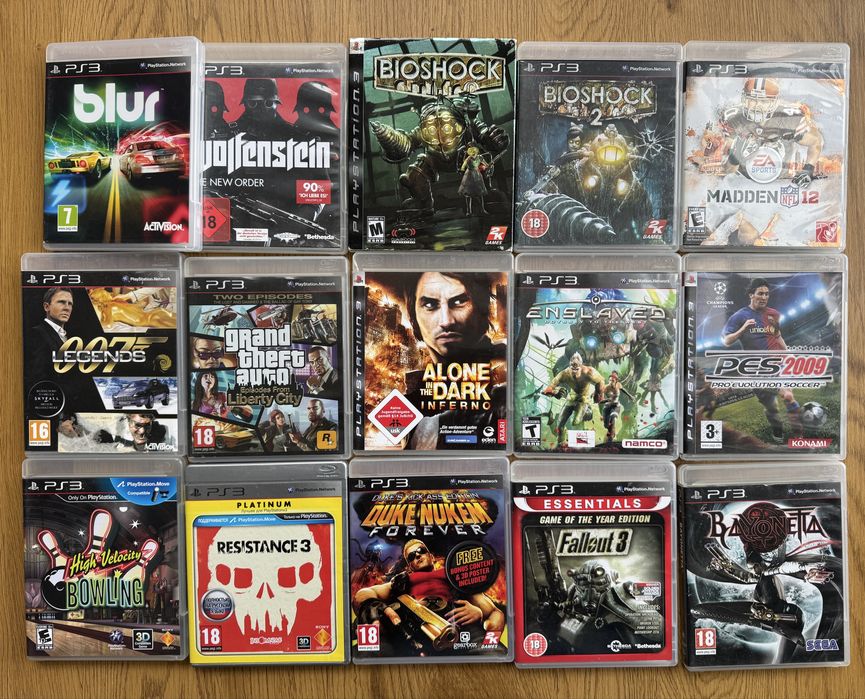 Диски Playstation 3