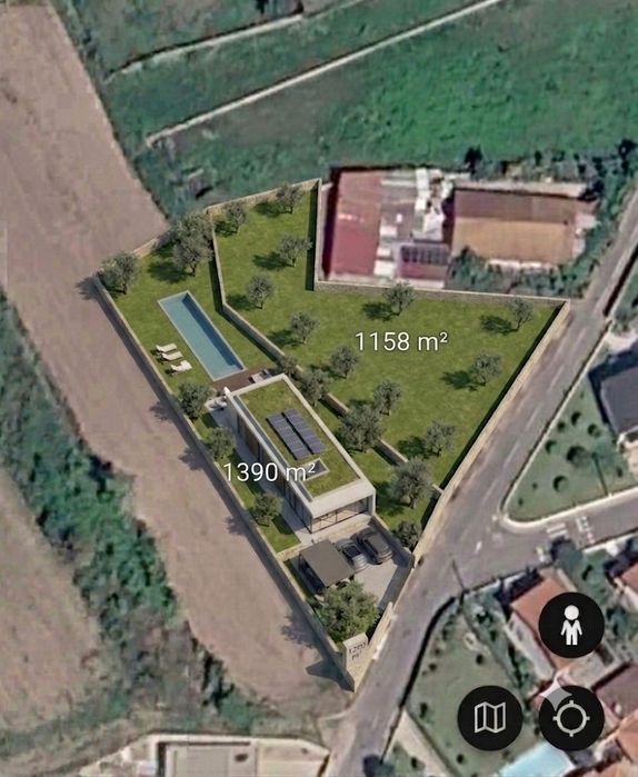 Lote de terreno com 1158 m2