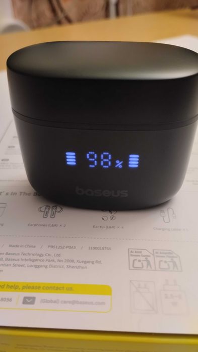 TWS навушники  Baseus Bowie 30