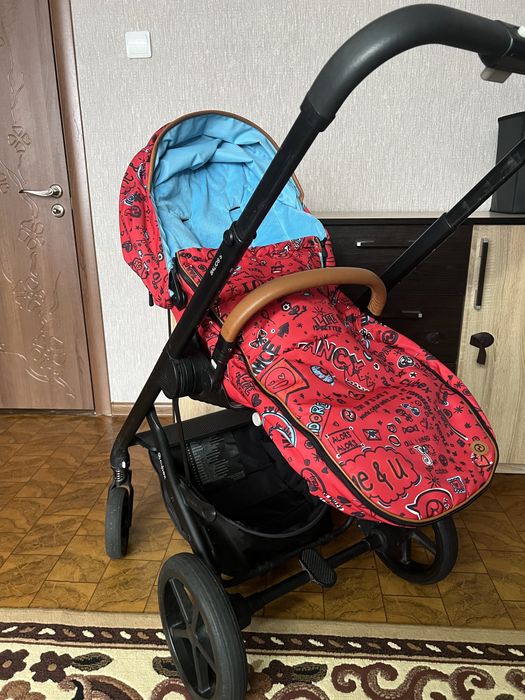 Візок 3 в 1 Cybex Balios S Love Red