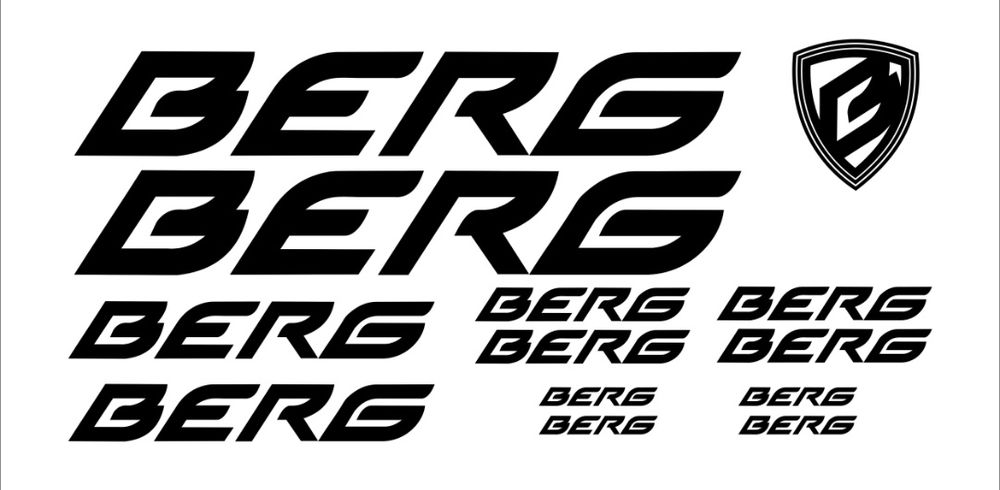 BERG kit autocolantes bike
