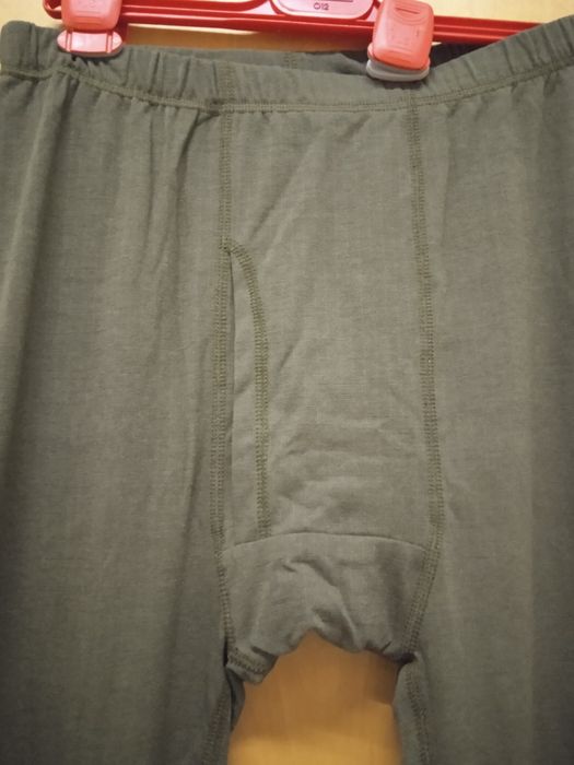2 x Kalesony zimowe zielone khaki