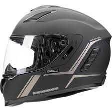 Мотошлем с гарнитурой Чорний Sena Stryker SP87 Bluetooth M-57-58см