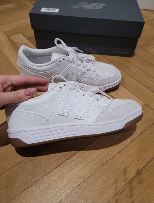 New Balance 480 Białe Sneakersy BB480LFR