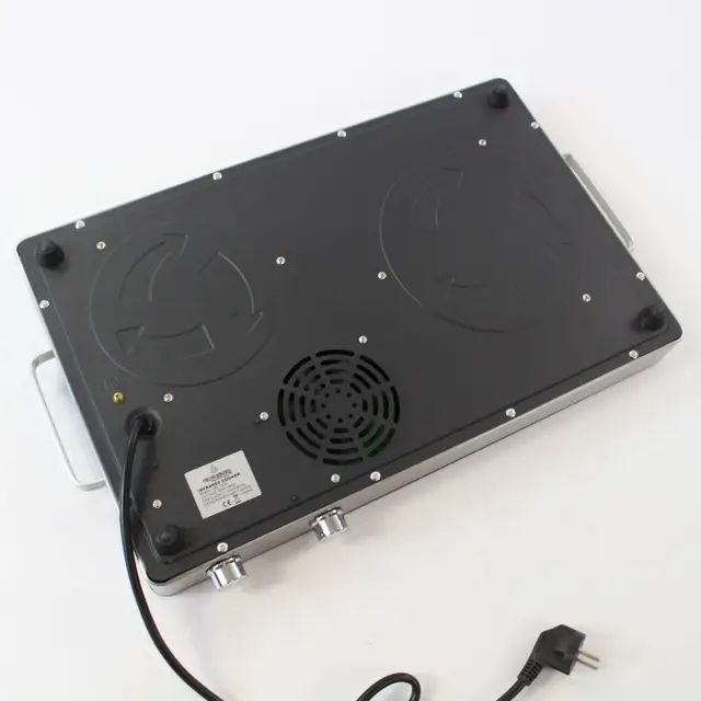 Інфрачервона плита Crownberg CB-1332 2000W електрична плита 2 конфорки