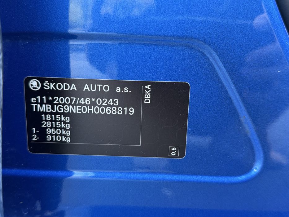 Skoda Octavia 2017 VIN TMBJG9NE0H0068819 фото оголошення 16 з 24