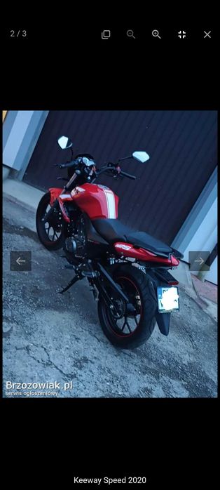 Sprzedam motocykl Keeway Rks