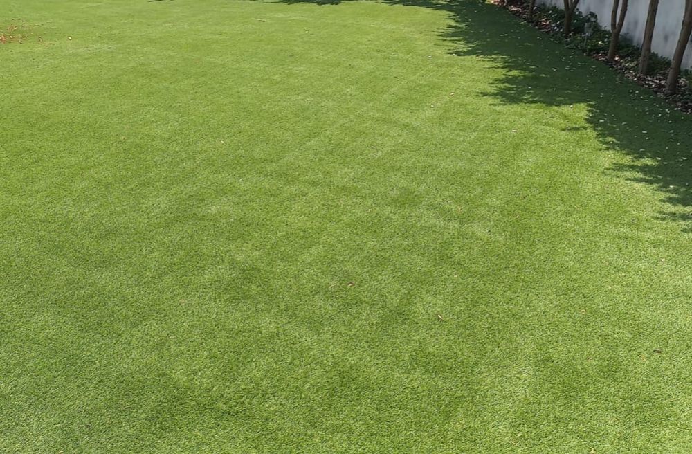 Rolo de relva sintética