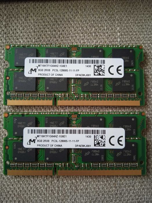 8 gb ddr3 1600\12800 so-dimm