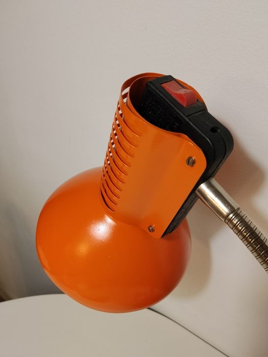 Lampka biurkowa proj. Pniewski Rudkiewicz POLAM WilkasyPRLpo renowacji