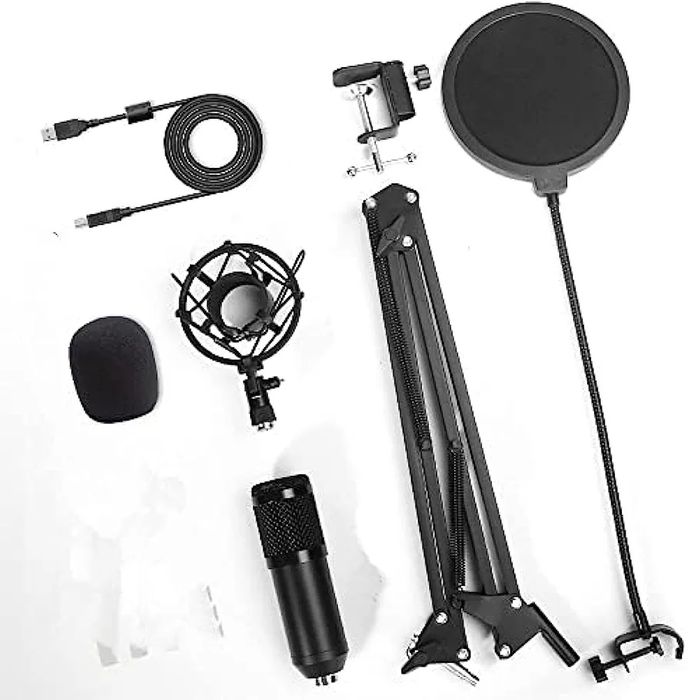 Конденсаторный USB-микрофон TOPUPHOE Профессиональный комплект микрофо