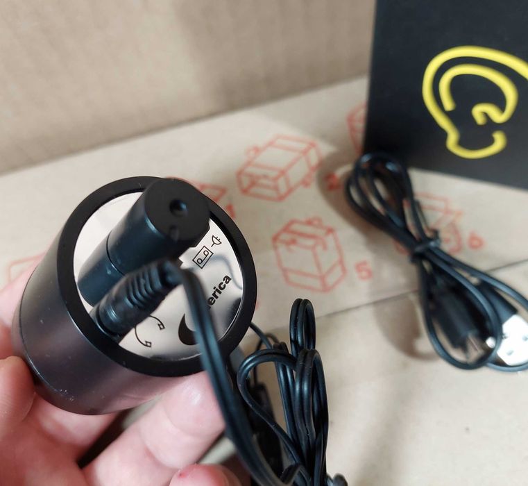 Портативний HM - мікрофон звукопідсилювач - щоб слухати через стіну