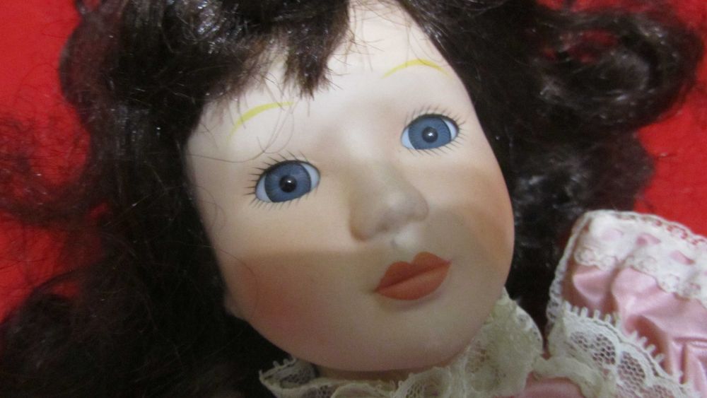Вінтажна лялька,клеймо -''NATASHA'',номерна,45 см.