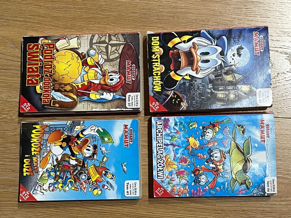 Komiksy Gigant Mamut (4 szt) Kaczor Donald