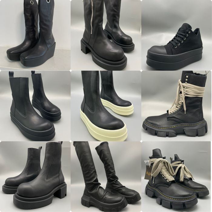 Rick Owens Sneakers/Boots/Drkshdw/Ramones/Geobasket/Army/Tractor/Jumbo