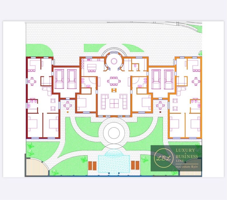 Продажа дома особняка резиденции 1200м2 в с.Григоровка Обуховского р-н