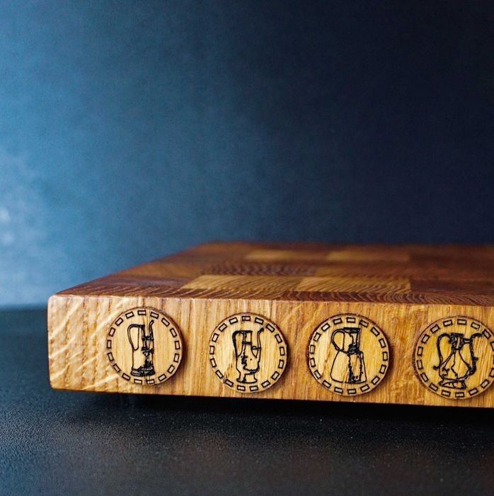 Ręcznie wykonana deska dębowa – sztorcowa