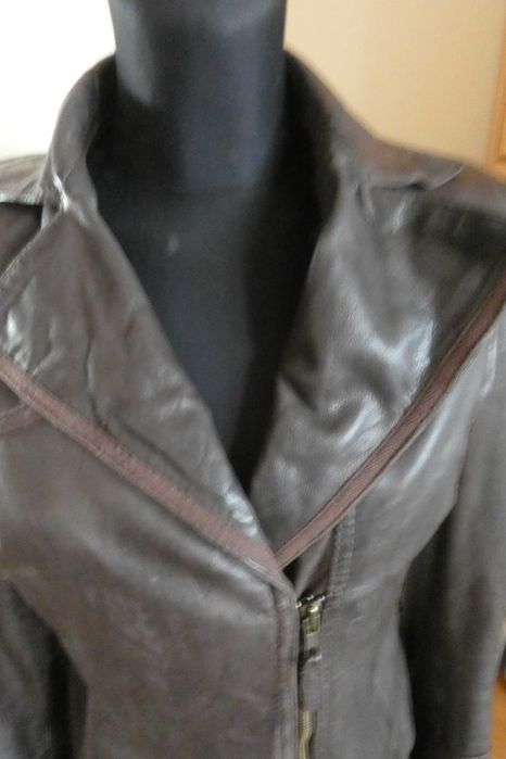 Stradivarius kurtka skórzana ramoneska M