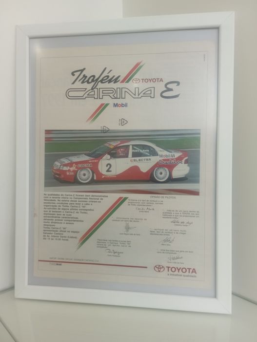 Moldura Troféu Toyota Carina E